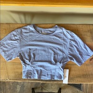 BDG NWT Dahlia darted crop tee